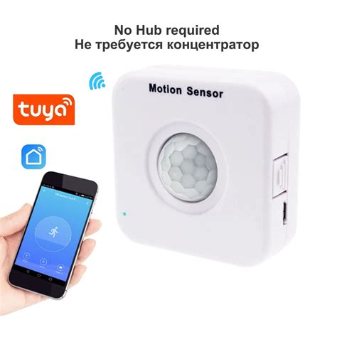 Motion Sensor Wifi Tuya Smart Life App Mini Pir Infrared Motion Detector Wifi Movement Alarm