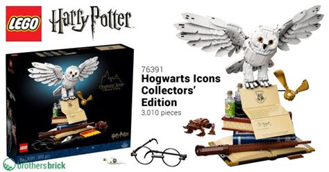 LEGO Harry Potter 76391 Hogwarts Icons Collectors' Edition - VLGB4-TBB ...