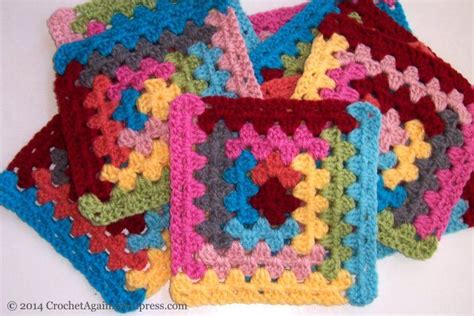 Log Cabin Granny Square Granny Square Crochet Pattern Crochet Granny