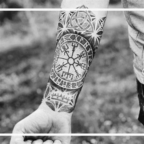 Never Get Lost With Vegvisir Tattoos Artofit