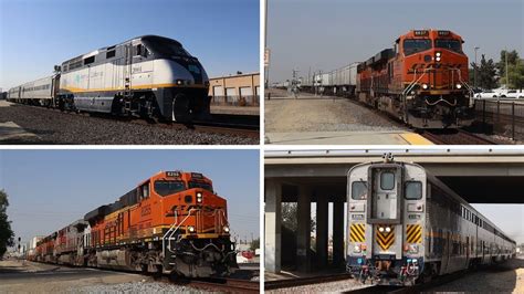 Railfanning Hanford Ca Feat Cdtx Santa Fe Warbonnet H And