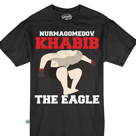 Nurmagomedov Khabib The Eagle Tshirt Minaze