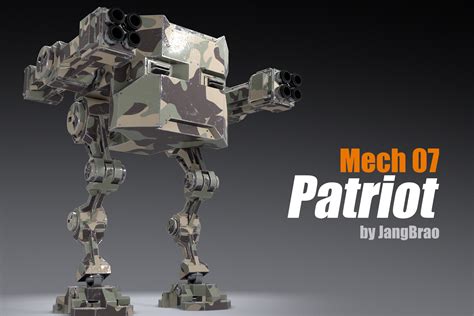 Mech 07 3D Robots Unity Asset Store