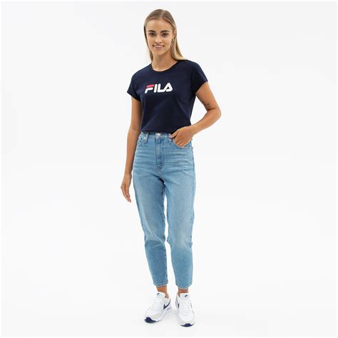 FILA T SHIRT CECILY SS19SPW117410 Granatowy Damskie Koszulki 50 Style