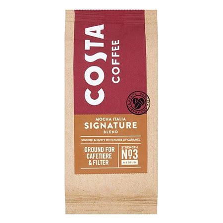 Costa Coffee Signature Blend Ground For Cafetiere Chocolate Bar B V