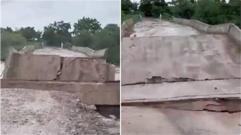 Horrifying Viral Video Shows Bridge Collapses After Heavy Rains Watch Gujarat Rains