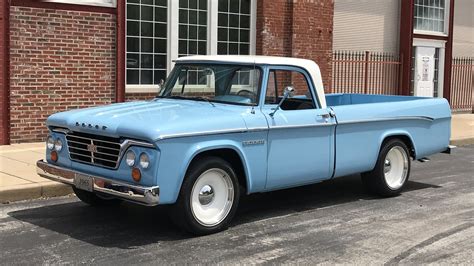 1965 Dodge D100 Pickup At Denver 2018 As S89 Mecum Auctions Dodge