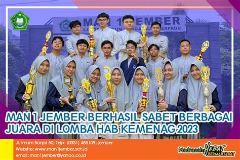 Man Jember Berhasil Sabet Berbagai Juara Di Lomba Hab Kemenag