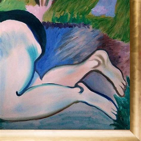 Henri Matisse Blue Nude Memory Of Biskra 1907 Pre Framed Gold