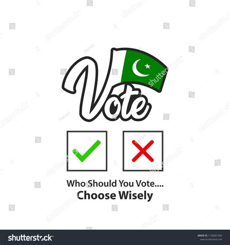 Vote Pakistan Election 2018 Stock Vector Royalty Free 1130001095