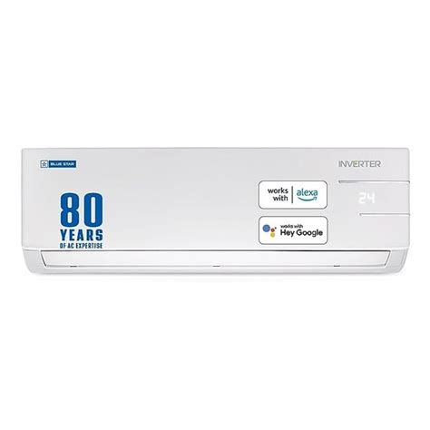 Buy Blue Star 1 5 Ton 3 Star Wi Fi Inverter Smart Split Ac Copper 5