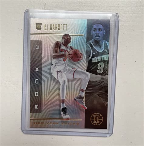 Panini Illusions Rookies Rj Barrett Rc For Sale Online