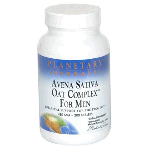 Planetary Herbals Avena Sativa Oat Complex For Men 480 Mg Tablets