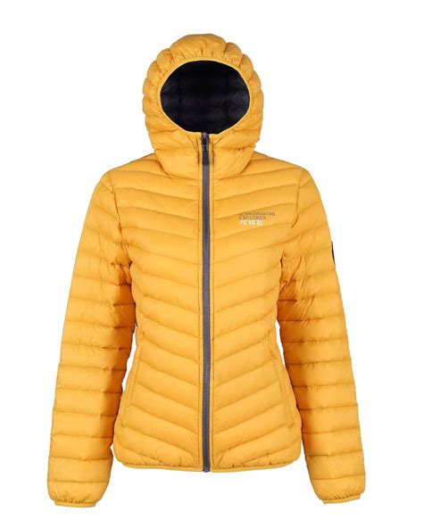 Ultra Light Down Jacket Yellow Ladyscandinavian Explorer