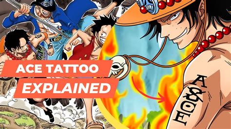 Ace ASCE tattoo explained | One Piece - YouTube