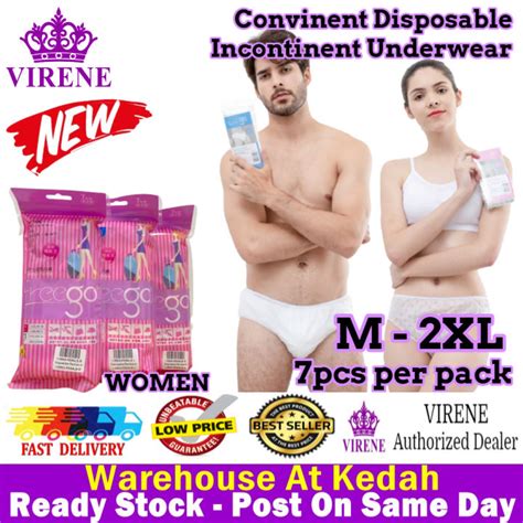 Unisex Disposable Inner Wear 7 Pcs Set Women Disposable Panties Men