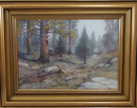 Images For Jean Rosengren Forest Landscape Oil On Canvas