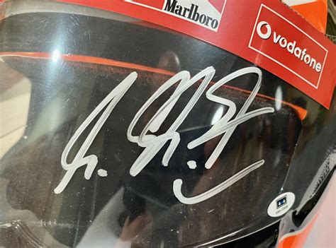 Michael Schumacher Autographed Helmet - Speedsales.com.au