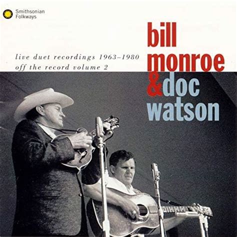 Play Live Recordings Off The Record Volume By Bill Monroe