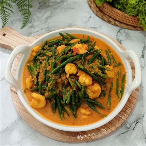 Resep Sambal Udang Kacang Panjang Gurih Dan Pedasnya Bikin Nagih