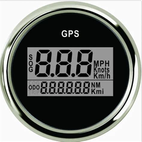 New Arrival 52mm Black Digital GPS speedometer Speedo PLG2 BS GPS for ...