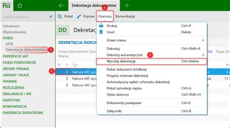 Insert Nexo Jak Wycofa Dekretacj Dokumentu Insert Nexo