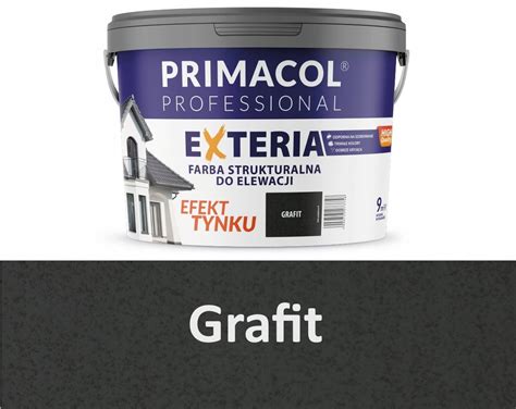 Exteria Farba Do Elewacji Strukturalna L Grafit Erli Pl