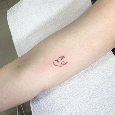 Tatuagem Coração Com Letra