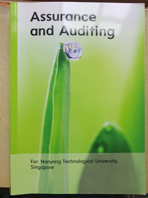 Audit Textbook NTU Hobbies Toys Books Magazines Textbooks On