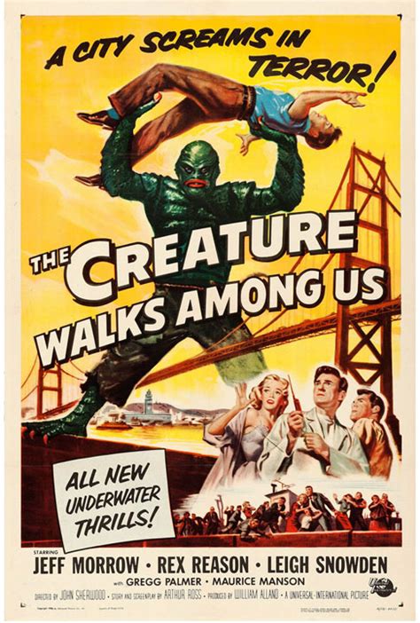 1 Sheet Artwork IT Came From Beneath The Sea Movie Poster Print 1955 ...