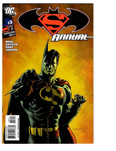 3 Superman Batman Dc Comic Books Annual 1 2 3 Deathstroke Robin