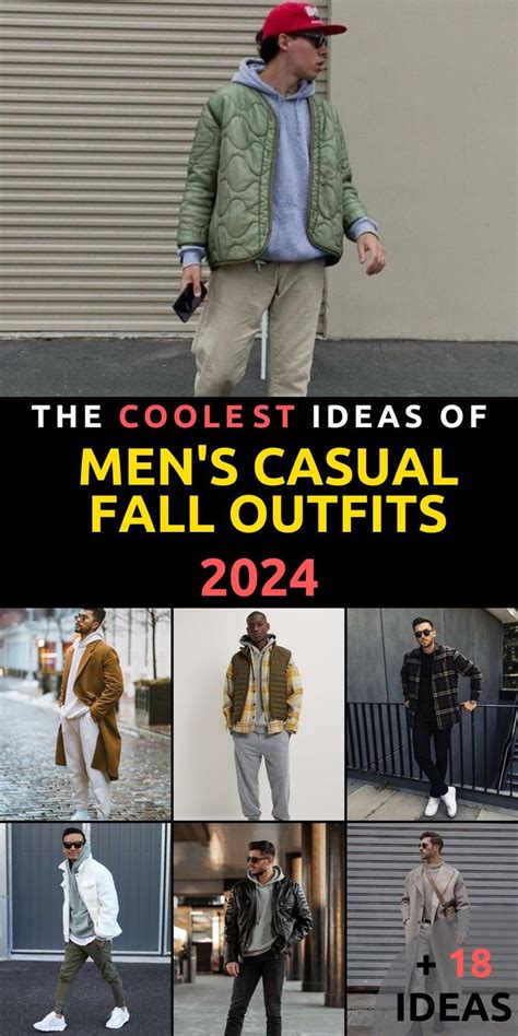 Unveiling Street Styles Top 18 Mens Casual Fall Outfits For 2024