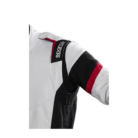 Sparco Italy Victory 360 Race Suit White Black FIA Homologation White