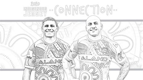 Nrl Teams Pages Coloring Pages