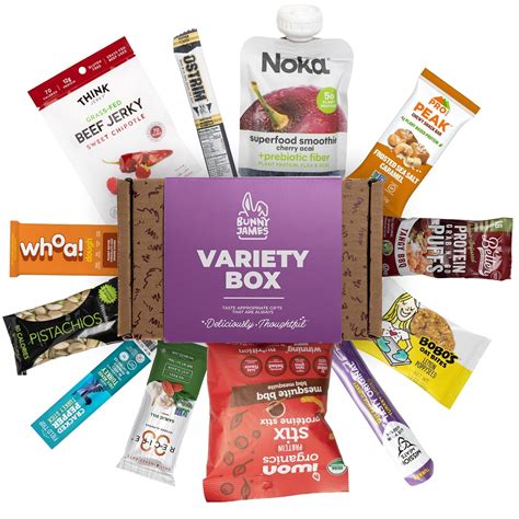 Healthy Snacks Sampler Gift Box | Thoughtful Gift for Health-Conscious