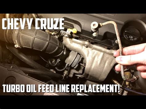 2015 Chevy Cruze Turbo Oil Return Line Replacement Informacionpublica