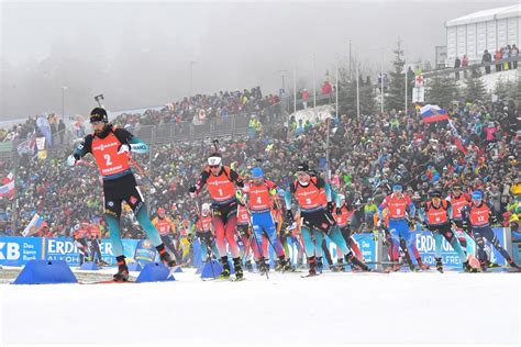 Biathlon Coupe Du Monde Oberhof Fourcade Gagne La Mass Start