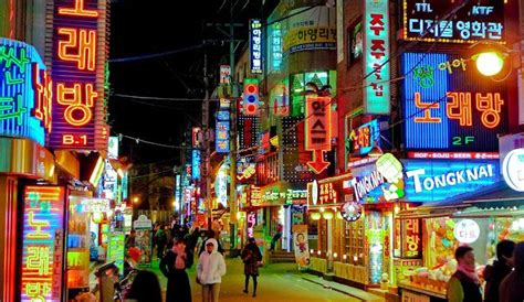 itaewon  night seoul  korea korea travel night life seoul night
