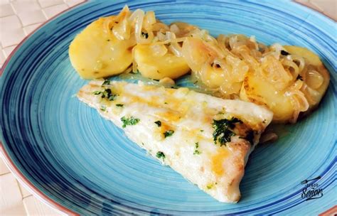 Merluza Al Horno Con Patatas Panadera Receta De Sergio