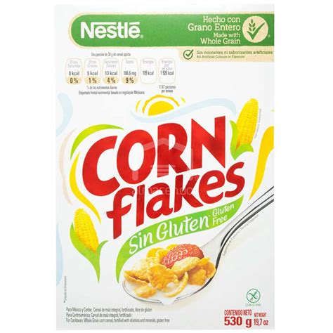 Cereal Corn Flakes Sin Gluten de Nestlé 530 g almacen do