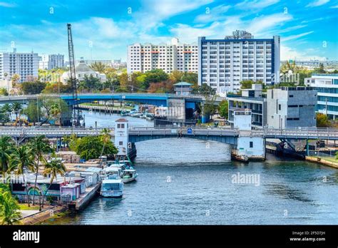 Scene of Miami city, Florida, USA Stock Photo - Alamy