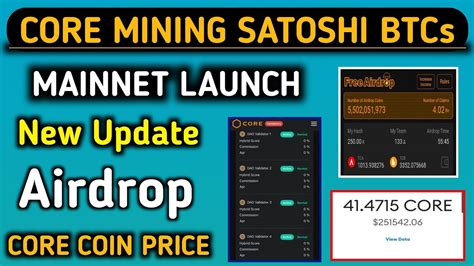 Satoshi Btcs Listing Satoshi New Update Satoshi Mainnet Launch Core