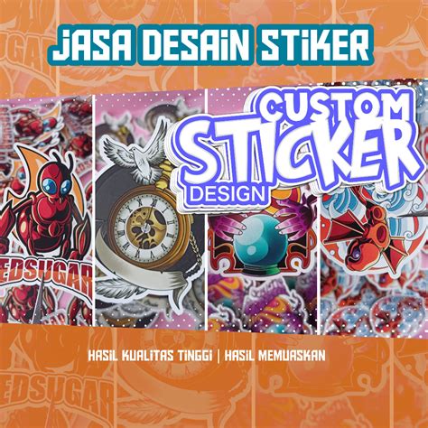 Jasa Desain Sticker Label Brand UMKM Di Kecamatan Candisari Kota