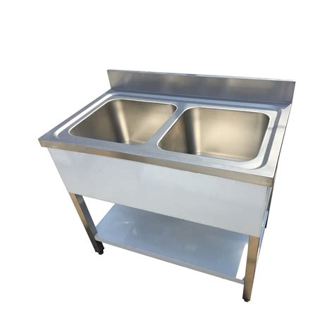 Two Compartments Sink Shandong Legend Commercial Kitchen Equipment Coltd