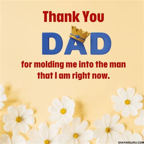 130 Thank You Dad Messages And Best Appreciation Quotes