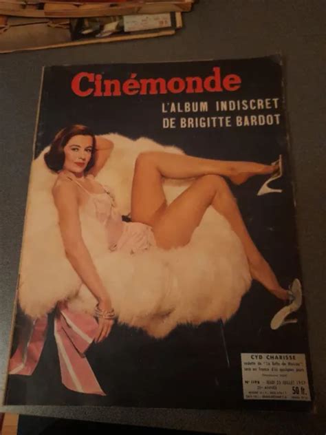 REVUE CINÉMONDE 1198 de 1957 Cyd Charisse Deborah Kerr EUR 4 00