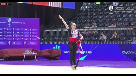 Boryana Kaleyn Bul Ribbon Aa World Challenge Cup Cluj Napoca 2022 Score 31 850