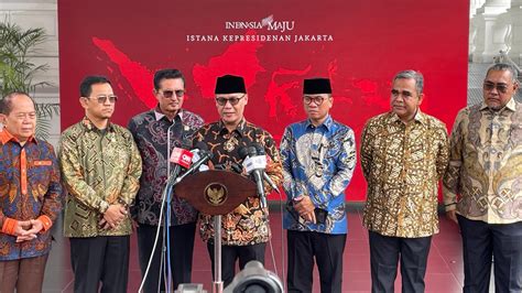 Presiden Dan Pimpinan MPR Sepakat Sidang Tahunan Di Jakarta 16 Agustus