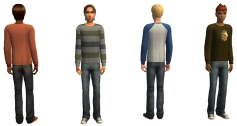 Mod The Sims Tss Outfits Set