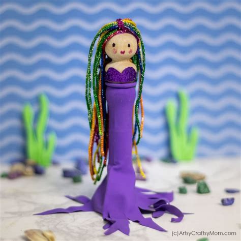 15 Mesmerizing Mermaid Crafts For Kids